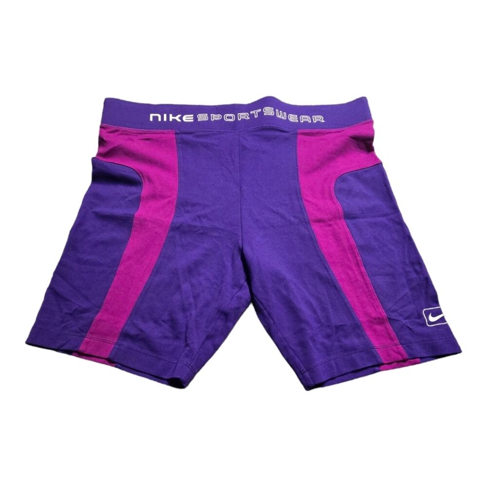 Nike SportsWear Active Athletic Workout Pink and Purple Shorts‎ Women's Size XL